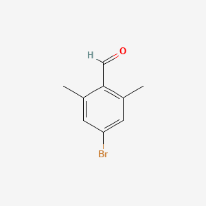 molecular formula C9H9BrO B1278818 4-溴-2,6-二甲基苯甲醛 CAS No. 5769-33-5