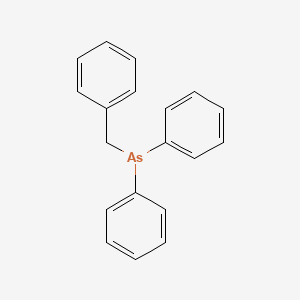 Benzyl(diphenyl)arsane