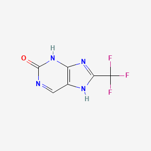 8-(Trifluoromethyl)-3,7-dihydropurin-2-one