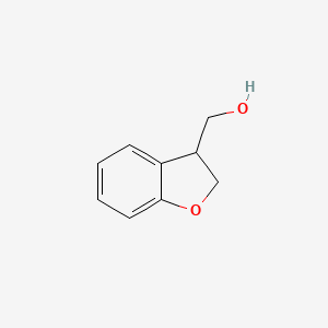 molecular formula C9H10O2 B1278853 (2,3-Dihydrobenzofuran-3-yl)methanol CAS No. 68224-03-3