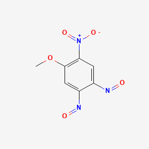 Hydroxy(2-methoxy-4,5-dinitrosophenyl)azane oxide