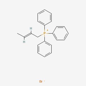 molecular formula C22H22BrP B1278864 (E)-2-Butenyltriphenyl-phosphoniumBromide CAS No. 28975-45-3