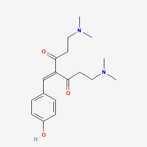 1,7-Bis(dimethylamino)-4-(4-hydroxybenzylidene)-3,5-heptanedione