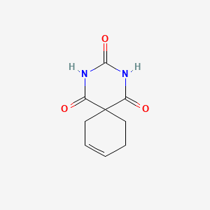 2,4-Diazaspiro[5.5]undec-8-ene-1,3,5-trione