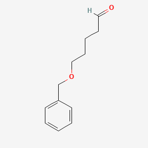 molecular formula C12H16O2 B1278873 5-(Benzyloxy)pentanal CAS No. 78999-24-3