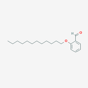 molecular formula C19H30O2 B12788746 2-(Dodecyloxy)benzaldehyde CAS No. 24083-17-8