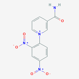 Pyridinium, 3-(aminocarbonyl)-1-(2,4-dinitrophenyl)-