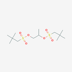 2-(2,2-Dimethylpropylsulfonyloxy)propyl 2,2-dimethylpropane-1-sulfonate