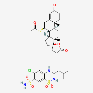 molecular formula C35H48ClN3O8S3 B12788856 Aldozone CAS No. 39394-35-9