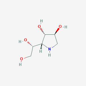 3,4-Pyrrolidinediol, 2-((1S)-1,2-dihydroxyethyl)-, (2R,3S,4S)-