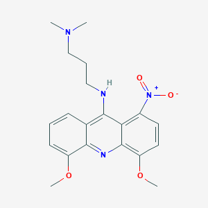 4,5-Dimethoxy-9-((3-(dimethylamino)propyl)amino)-1-nitroacridine