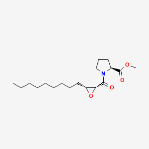 N-((2R-cis)-Epoxydodecenoyl)-L-proline methyl ester