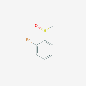 molecular formula C7H7BrOS B1278904 1-Bromo-2-(methylsulfinyl)benzene CAS No. 7321-58-6