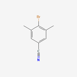 molecular formula C9H8BrN B1278920 4-Bromo-3,5-dimethylbenzonitrile CAS No. 75344-77-3