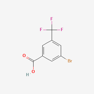 B1278927 3-Bromo-5-(trifluoromethyl)benzoic acid CAS No. 328-67-6