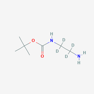 molecular formula C7H16N2O2 B1278933 Ethylene-d4-diamine-1-n-t-boc 