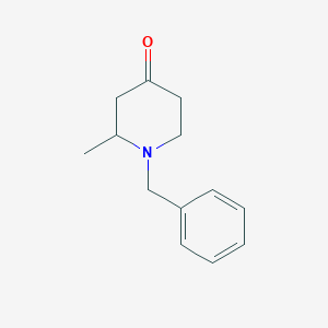 molecular formula C13H17NO B1278940 1-Benzyl-2-methylpiperidin-4-one CAS No. 203661-73-8