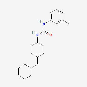 1-(4-Cyclohexylmethylcyclohexyl)-3-(m-tolyl)urea