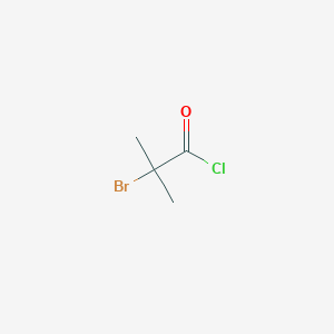 molecular formula C4H6BrClO B1278961 Chlorure de 2-bromo-2-méthylpropanoyle CAS No. 20469-89-0