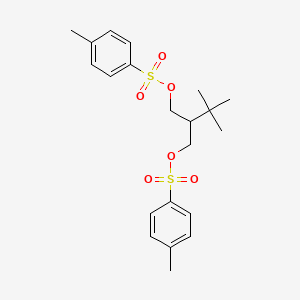 [3,3-Dimethyl-2-[(4-methylphenyl)sulfonyloxymethyl]butyl] 4-methylbenzenesulfonate