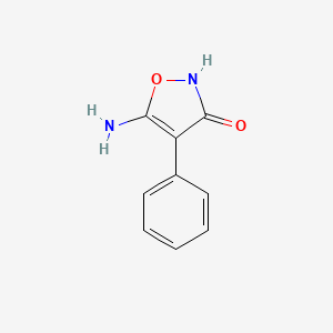 5-Amino-4-phenylisoxazol-3(2H)-one