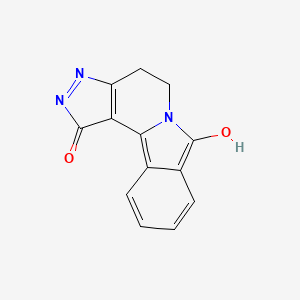 10-hydroxy-4,5,9-triazatetracyclo[7.7.0.02,6.011,16]hexadeca-1(16),2(6),4,10,12,14-hexaen-3-one