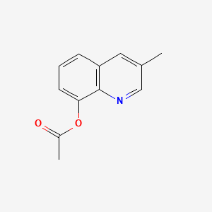 B1279018 3-Methylquinolin-8-yl acetate CAS No. 185961-44-8