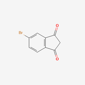 molecular formula C9H5BrO2 B1279020 5-溴-1H-茚满-1,3(2H)-二酮 CAS No. 27611-39-8