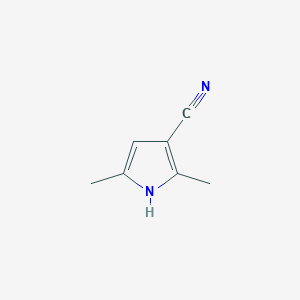 B1279026 2,5-dimethyl-1H-pyrrole-3-carbonitrile CAS No. 26187-29-1