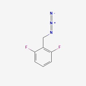 B1279031 2-(Azidomethyl)-1,3-difluorobenzene CAS No. 106308-60-5