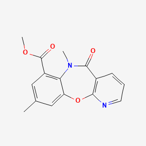 7-Methoxycarbonyl-6,9-dimethyl-pyrido(2,3-b)(1,5)benzoxazepin-5(6H)-one