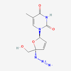 Thymidine, 4'-azido-2',3'-didehydro-3'-deoxy-