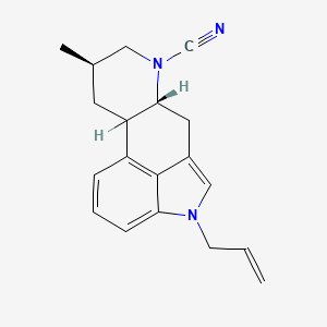 1-Allyl-6-cyano-6-norfestuclavine