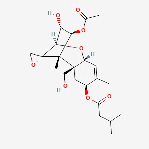 Trichothec-9-ene-3,4,8,15-tetrol, 12,13-epoxy-, 4-acetate 8-(3-methylbutanoate), (3alpha,4beta,8alpha)-