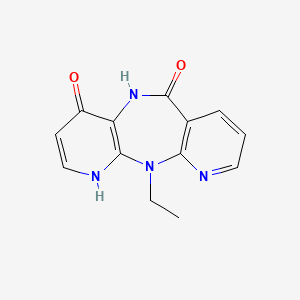 2-ethyl-2,4,9,15-tetrazatricyclo[9.4.0.03,8]pentadeca-1(11),3(8),5,12,14-pentaene-7,10-dione