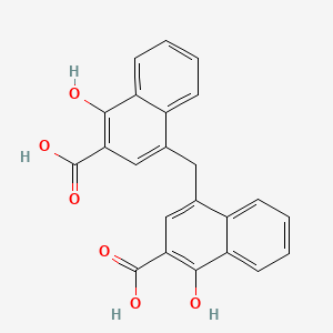 2-Naphthalenecarboxylic acid, 4,4'-methylenebis(1-hydroxy-