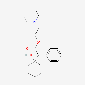 1-Hydroxy-alpha-phenylcyclohexaneacetic acid (2-(diethylamino)ethyl) ester