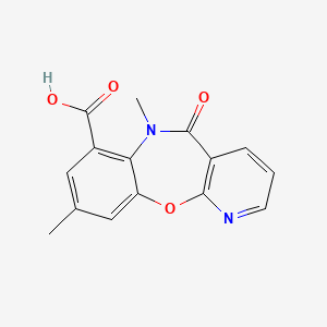 7-Carboxy-6,9-dimethyl-pyrido(2,3-b)(1,5)benzoxazepin-5(6H)-one