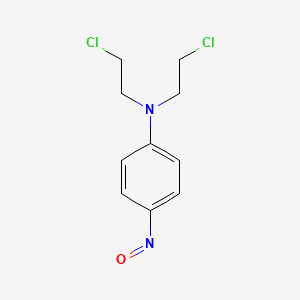 N,N-bis(2-chloroethyl)-4-nitrosoaniline