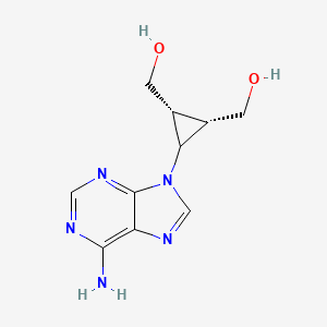 [(1R,3S)-2-(6-aminopurin-9-yl)-3-(hydroxymethyl)cyclopropyl]methanol