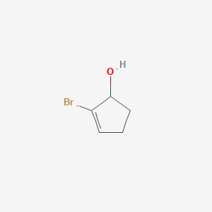 molecular formula C5H7BrO B1279150 2-溴环戊-2-烯醇 CAS No. 86488-28-0