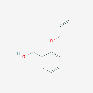 molecular formula C10H12O2 B1279152 [2-(烯丙氧基)苯基]甲醇 CAS No. 26906-01-4