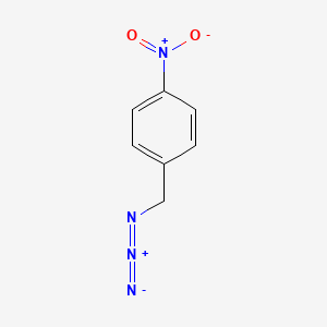 molecular formula C7H6N4O2 B1279154 1-(叠氮甲基)-4-硝基苯 CAS No. 17271-88-4