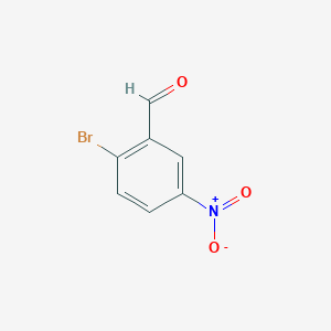 molecular formula C7H4BrNO3 B1279160 2-溴-5-硝基苯甲醛 CAS No. 84459-32-5