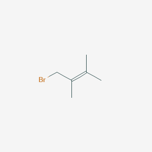 molecular formula C6H11B B1279173 1-溴-2,3-二甲基丁-2-烯 CAS No. 5072-70-8
