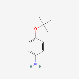 molecular formula C10H15NO B1279196 4-叔丁氧基苯胺 CAS No. 57120-36-2