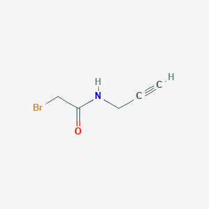 molecular formula C5H6BrNO B1279197 2-溴-N-(丙-2-炔基)乙酰胺 CAS No. 173208-24-7