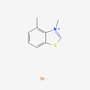 3,4-Dimethyl-1,3-benzothiazol-3-ium bromide