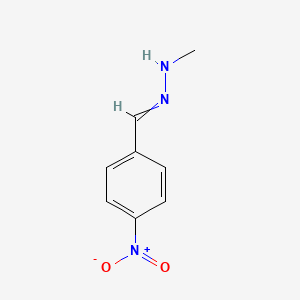 N-[(4-nitrophenyl)methylideneamino]methanamine