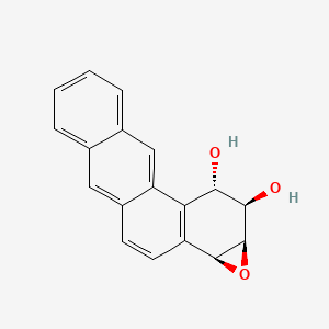 (3S,4R,5R,7S)-6-oxapentacyclo[9.8.0.02,8.05,7.013,18]nonadeca-1(19),2(8),9,11,13,15,17-heptaene-3,4-diol